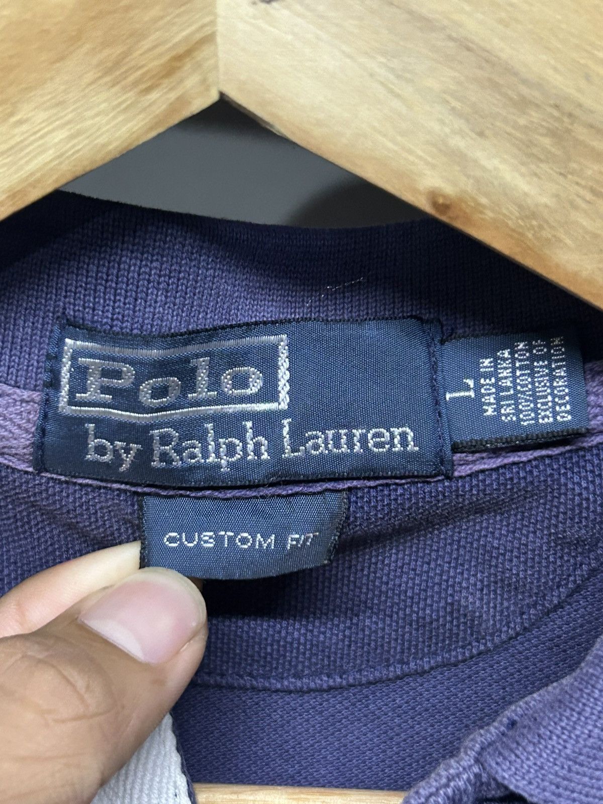 Ralph Lauren Vintage Faded Polo Ralph Lauren Chief Keef Size US L / EU 52-54 / 3 - 6 Thumbnail