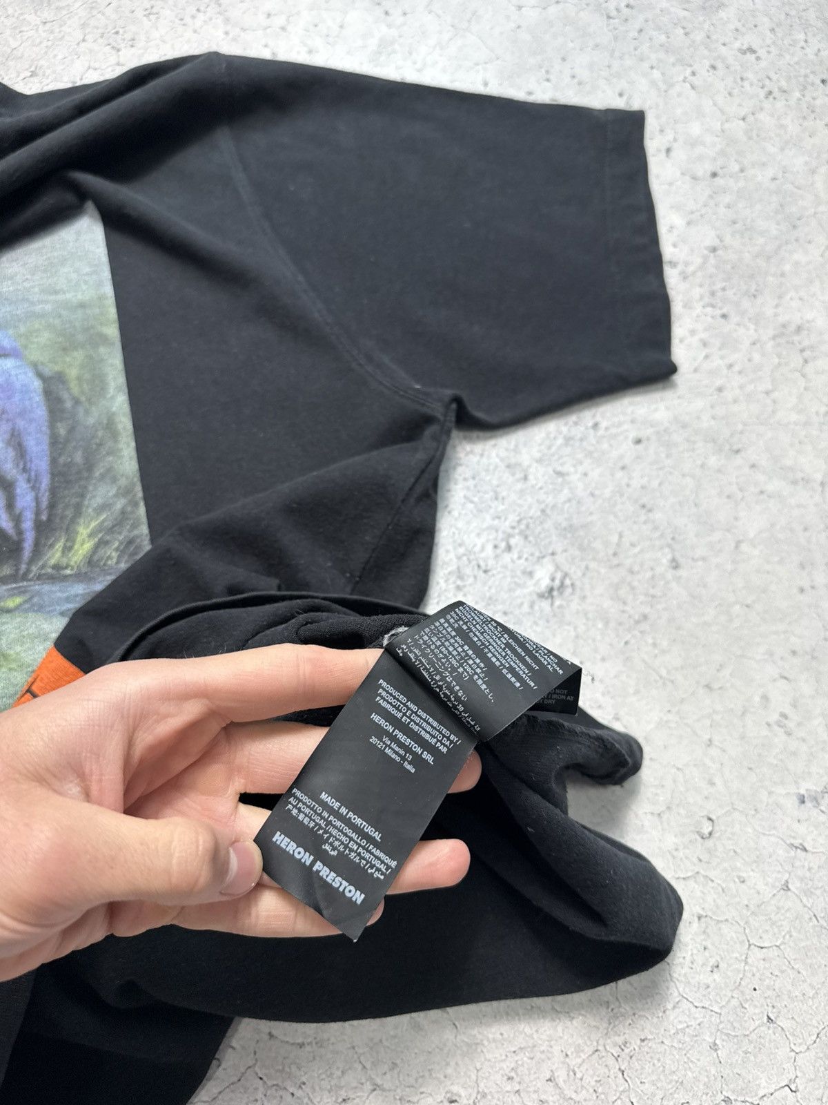 Heron Preston Heron Preston Vintage Luxury Big Logo T-Shirt Стиль Size US S / EU 44-46 / 1 - 9 Thumbnail