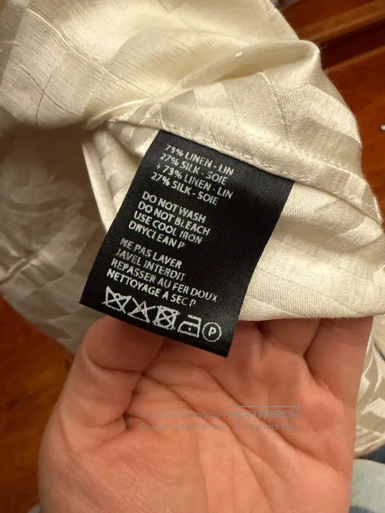 Haider Ackermann Haider Ackermann White Blazer Jacket Size US S / EU 44-46 / 1 - 2 Thumbnail