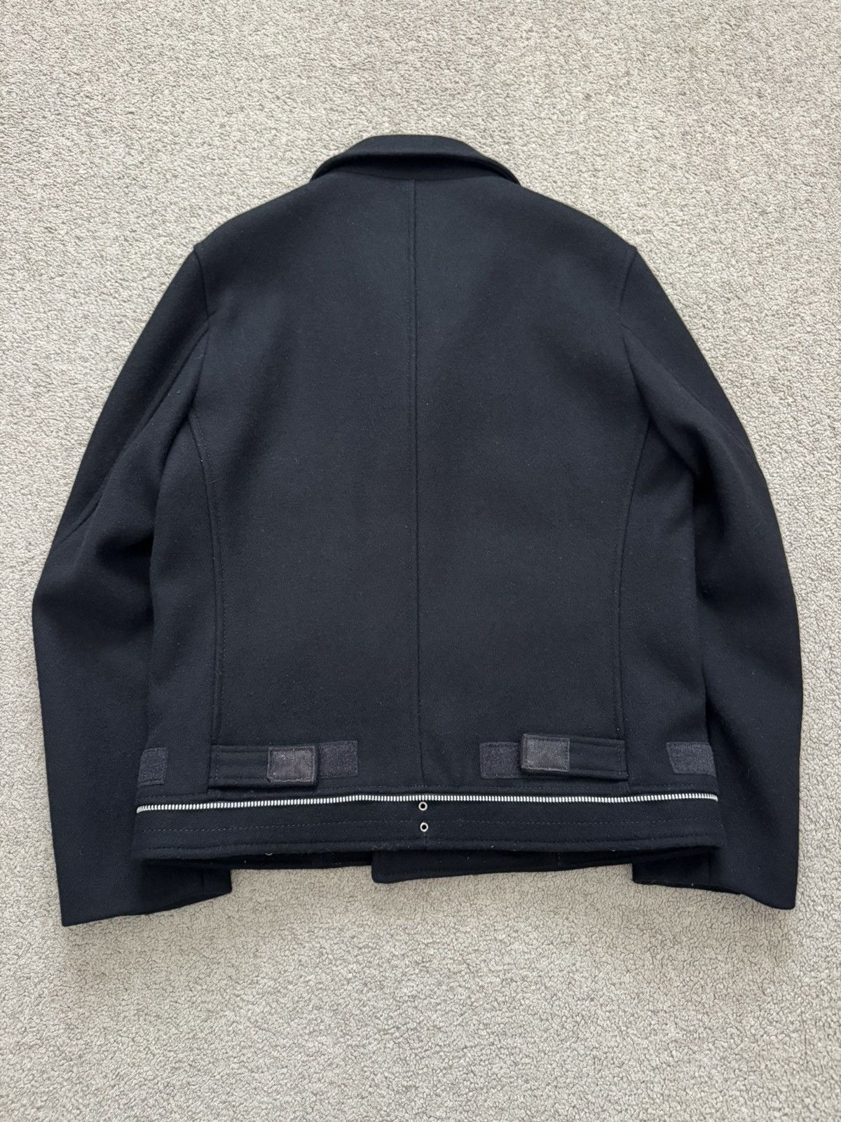 Undercover AW10 Undercover "Avakareta Life" Wool Patch Peacoat Size US M / EU 48-50 / 2 - 13 Thumbnail