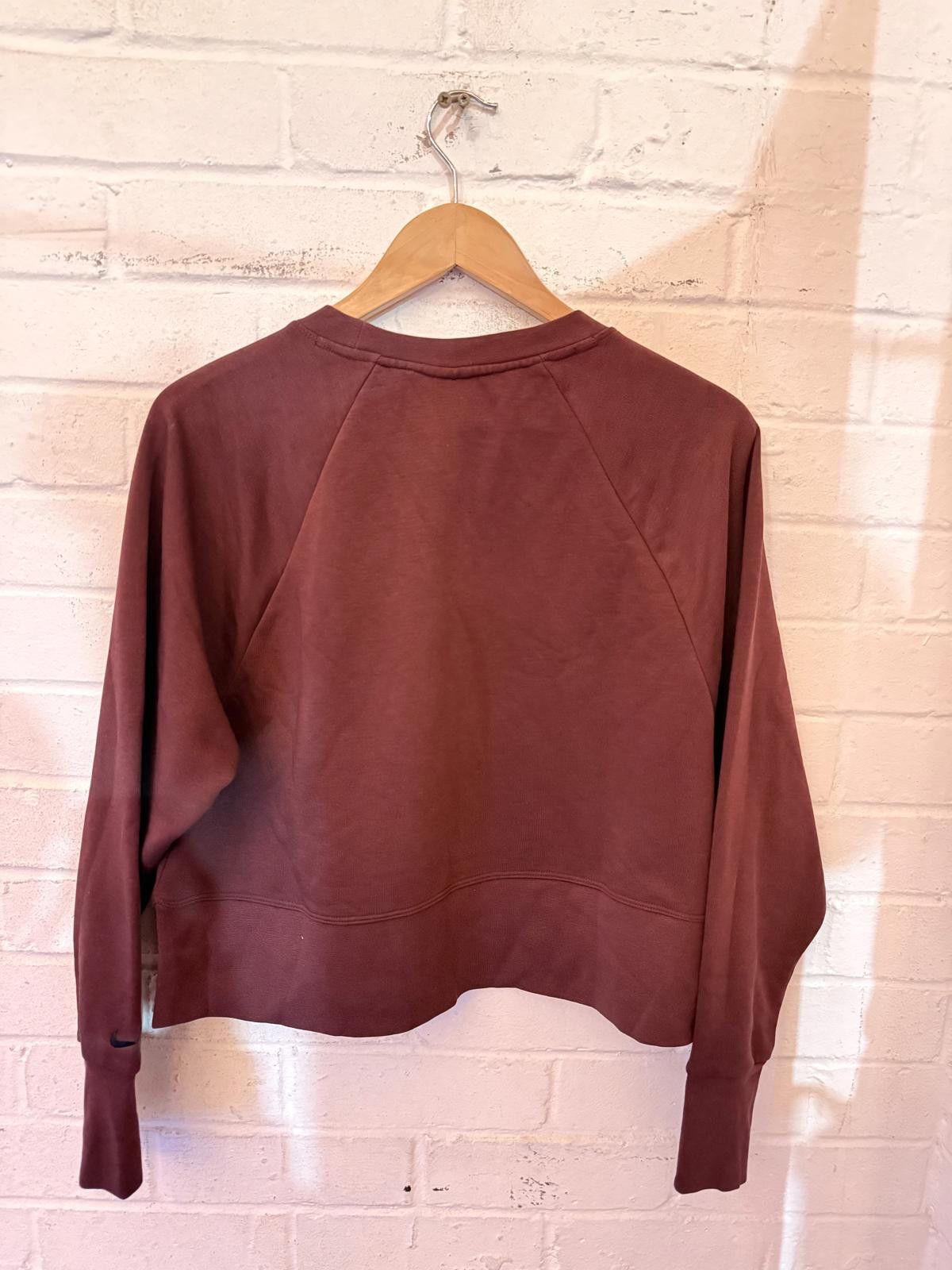 Nike Nike Women's Burgundy Sweatshirt Size S / US 4 / IT 40 - 3 Thumbnail