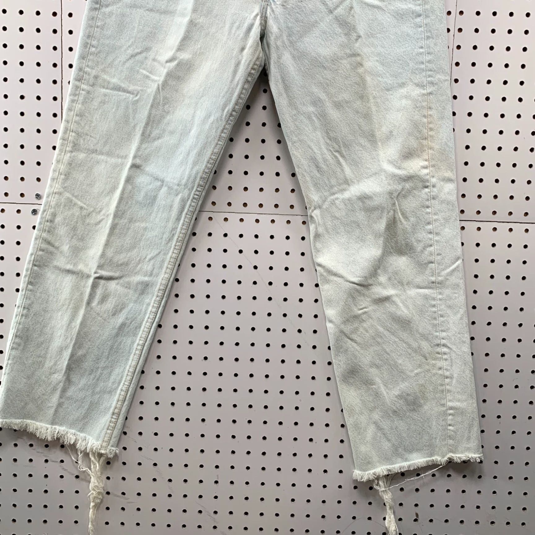 Levi's VINTAGE Levi's 501 Denim White Jeans Men 33x28 Button Fly USA Made Size US 33 - 6 Thumbnail