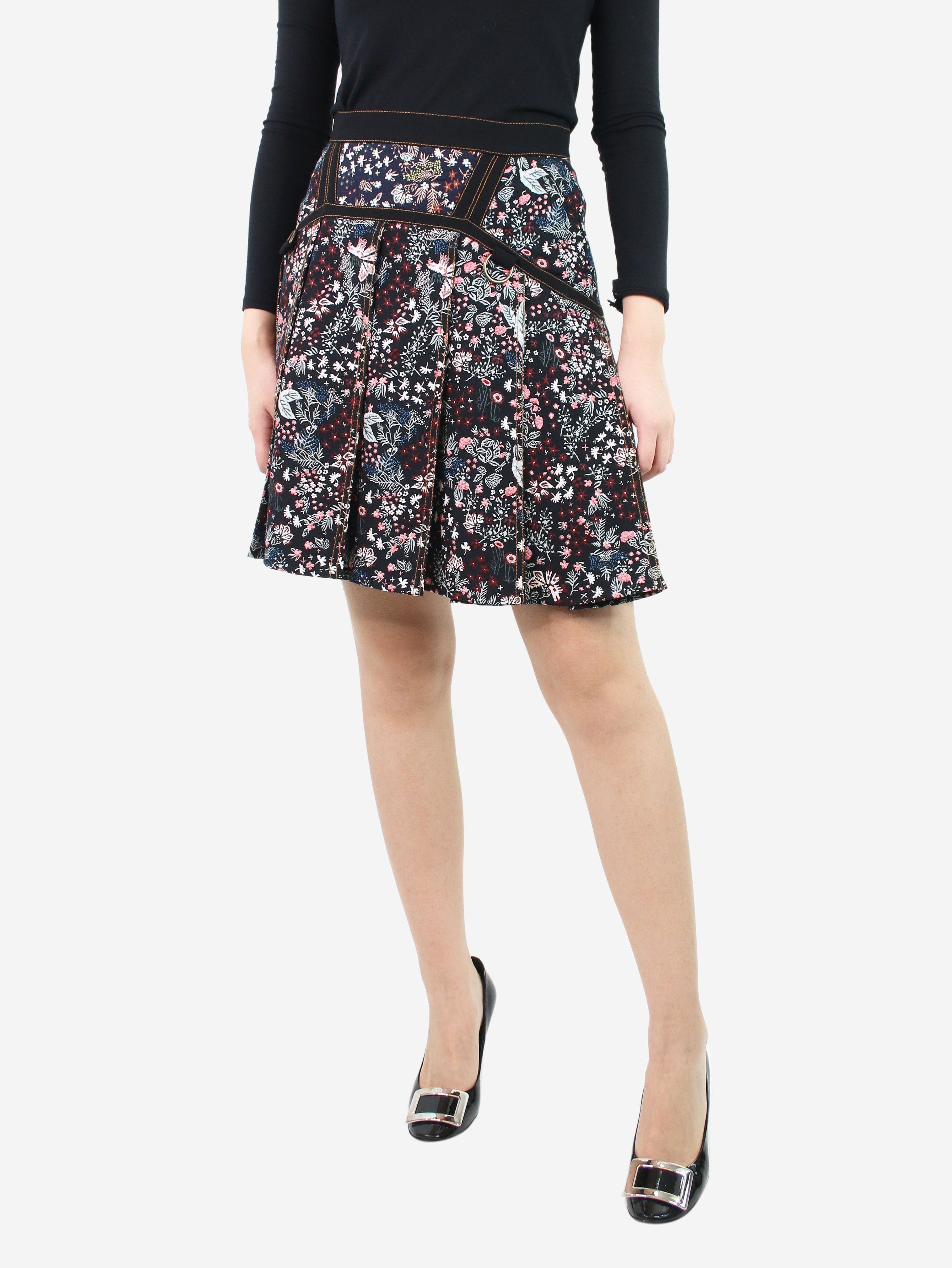 スカート SELF PORTRAIT PRINCE OF WALES CHECK PLEATED MIDI SKIRT Prince Of Wales Check Pleated Midi Skirt – self-portrait