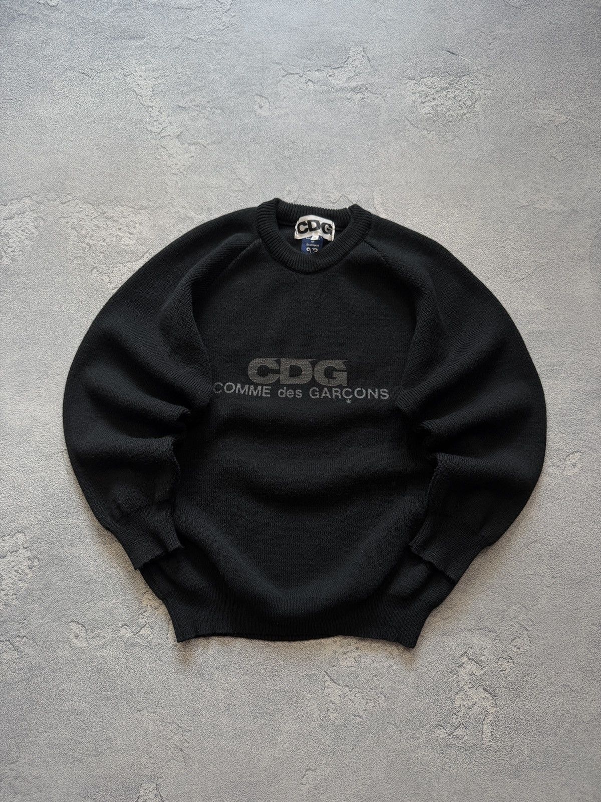 Comme des Garcons × Vintage Come Des Garçons Y2K Style Knit