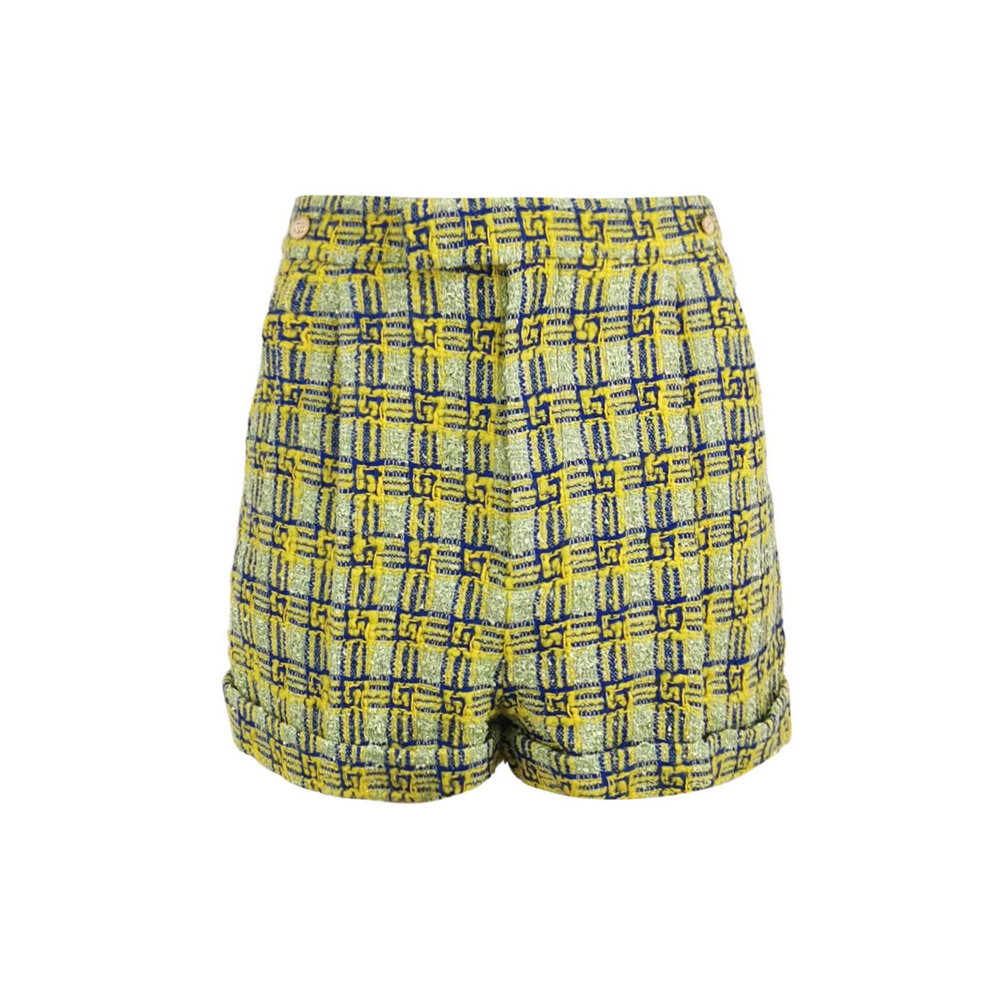 Gucci Gucci Plaid Tweed Shorts Size 38 Size 26" / US 2 / IT 38 - 1 Thumbnail