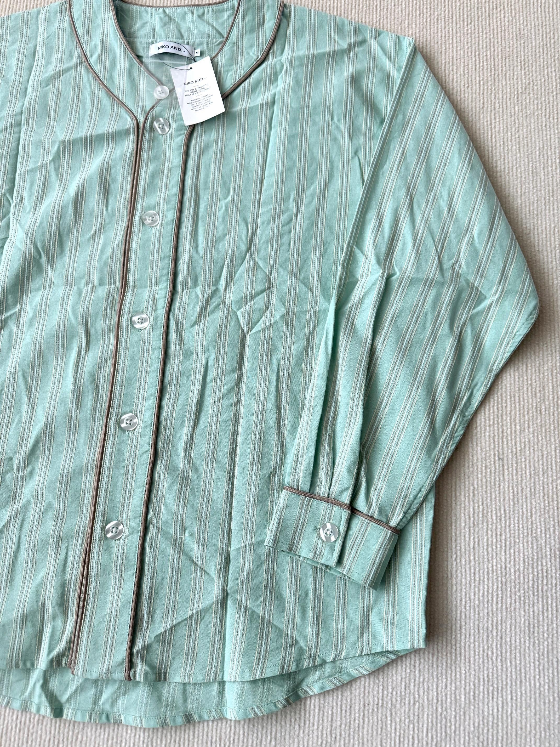 Other Niko and ... Japan Boxy Striped Baseball Shirt Size US M / EU 48-50 / 2 - 3 Thumbnail
