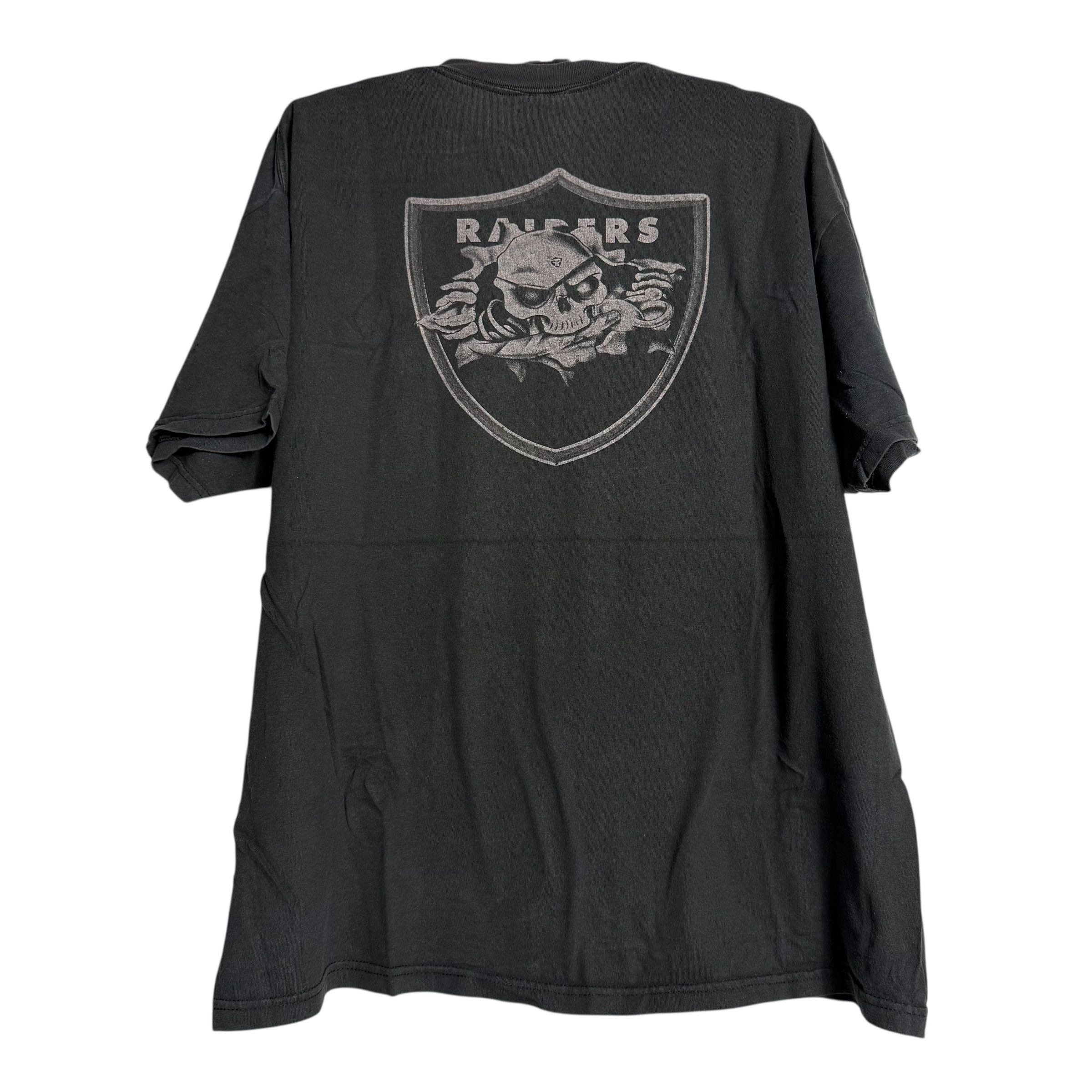 NFL 🔥RARE🔥Vintage Oakland Raiders 'Fuck The Titans' T-shirt Size US XL / EU 56 / 4 - 3 Thumbnail