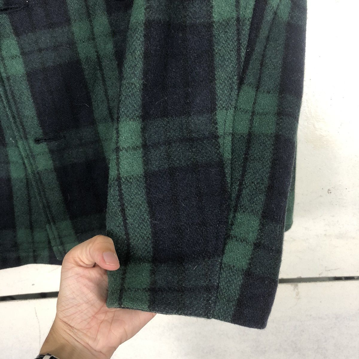 Japanese Brand TARTAN DUFFLE COAT Size M / US 6-8 / IT 42-44 - 13 Thumbnail