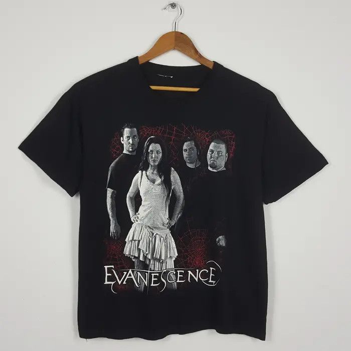 EvaneScence American Rock Band Tour Tshirt