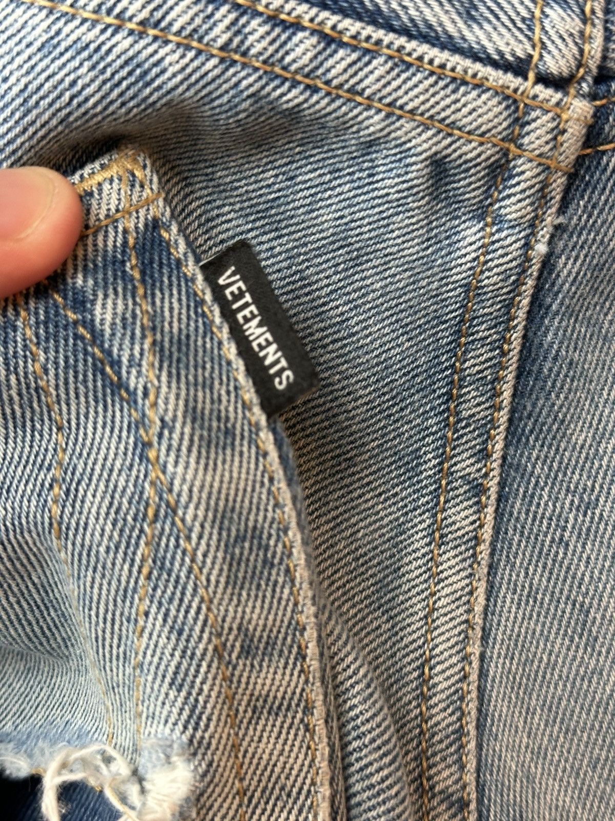 Vetements FW19 VETEMENTS ANARCHY DENIM Size US 32 / EU 48 - 9 Thumbnail