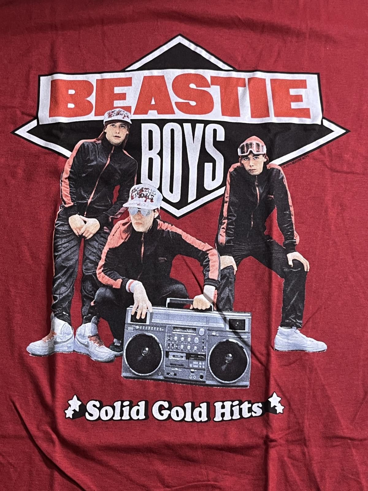 Designer Beastie Boys T-shirt - Boombox Solid Gold Hits Shirt - M Size US M / EU 48-50 / 2 - 3 Thumbnail