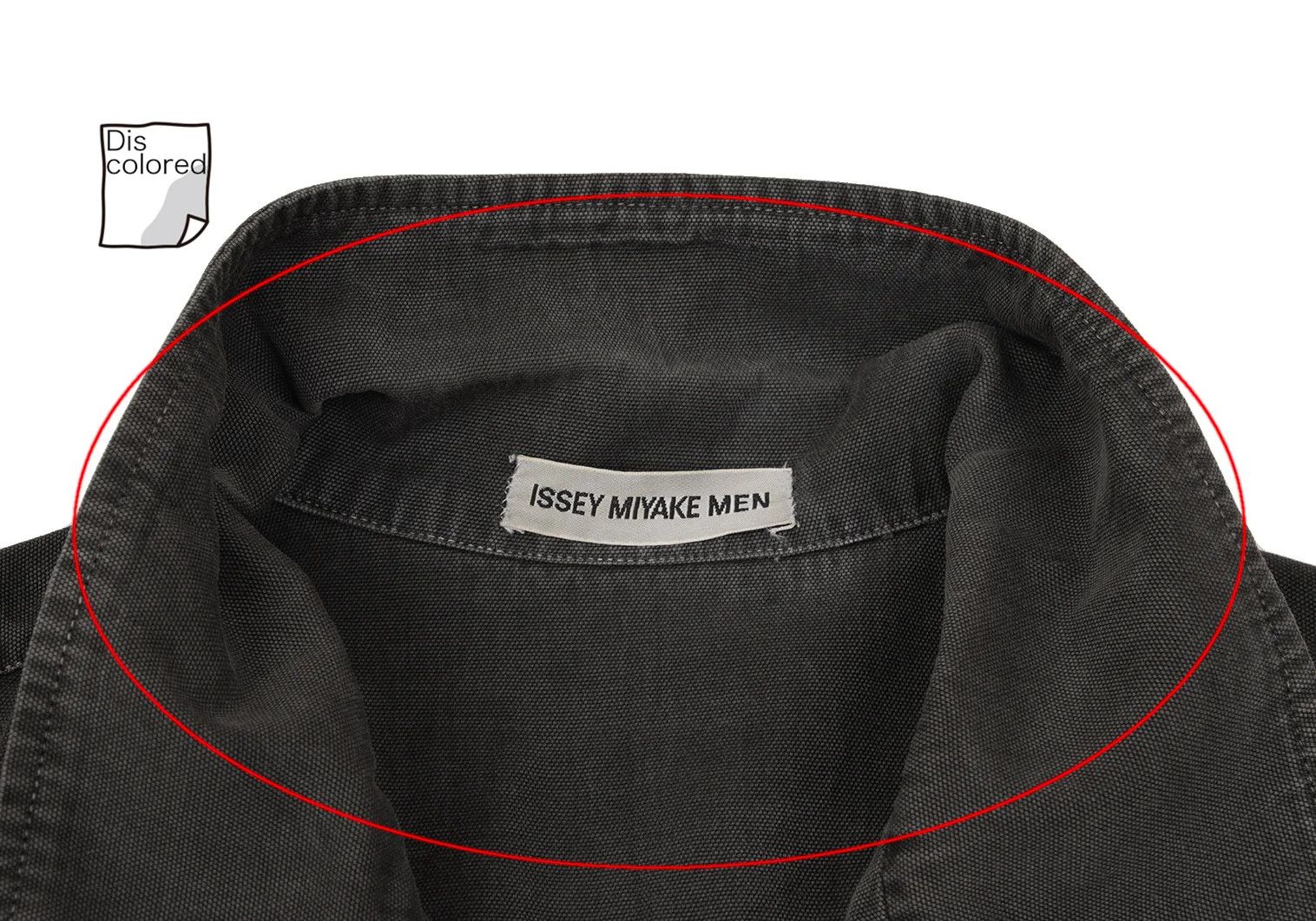 Issey Miyake Tie-Dye Cotton Jacket in Charcoal Light Gray XL Size US XL / EU 56 / 4 - 5 Thumbnail