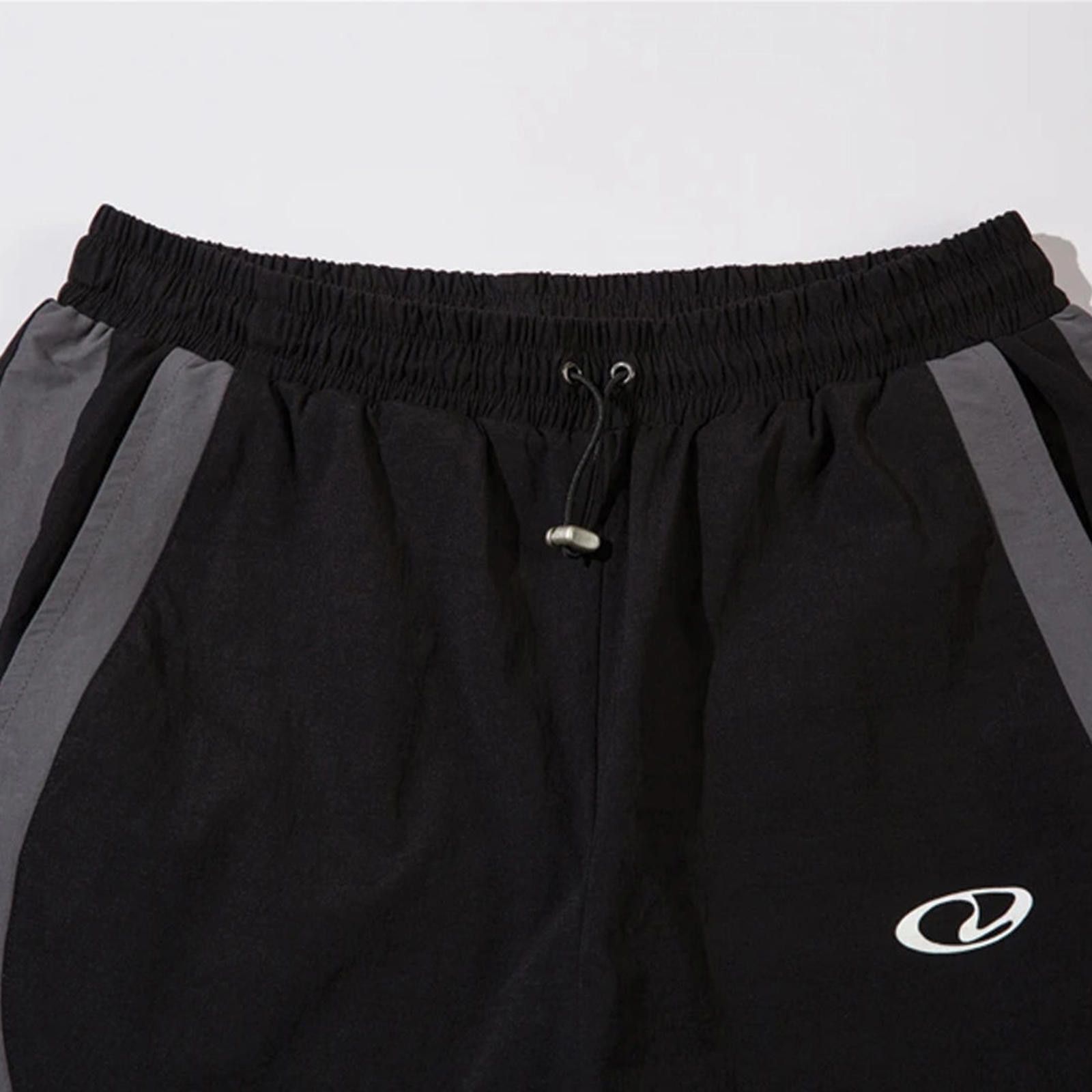 Japanese Brand Black and Gray Baggy Casual Pants, Relaxed Fit Trousers Size US 32 / EU 48 - 5 Thumbnail