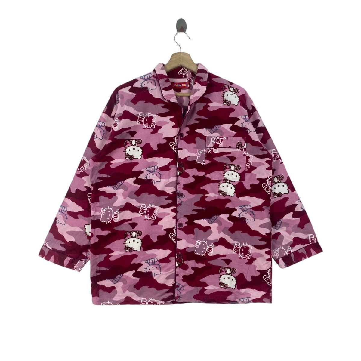 Other HELLO KITTY Sanrio Cartoon Overprint Design Long Sleeve Size US L / EU 52-54 / 3 - 1 Thumbnail