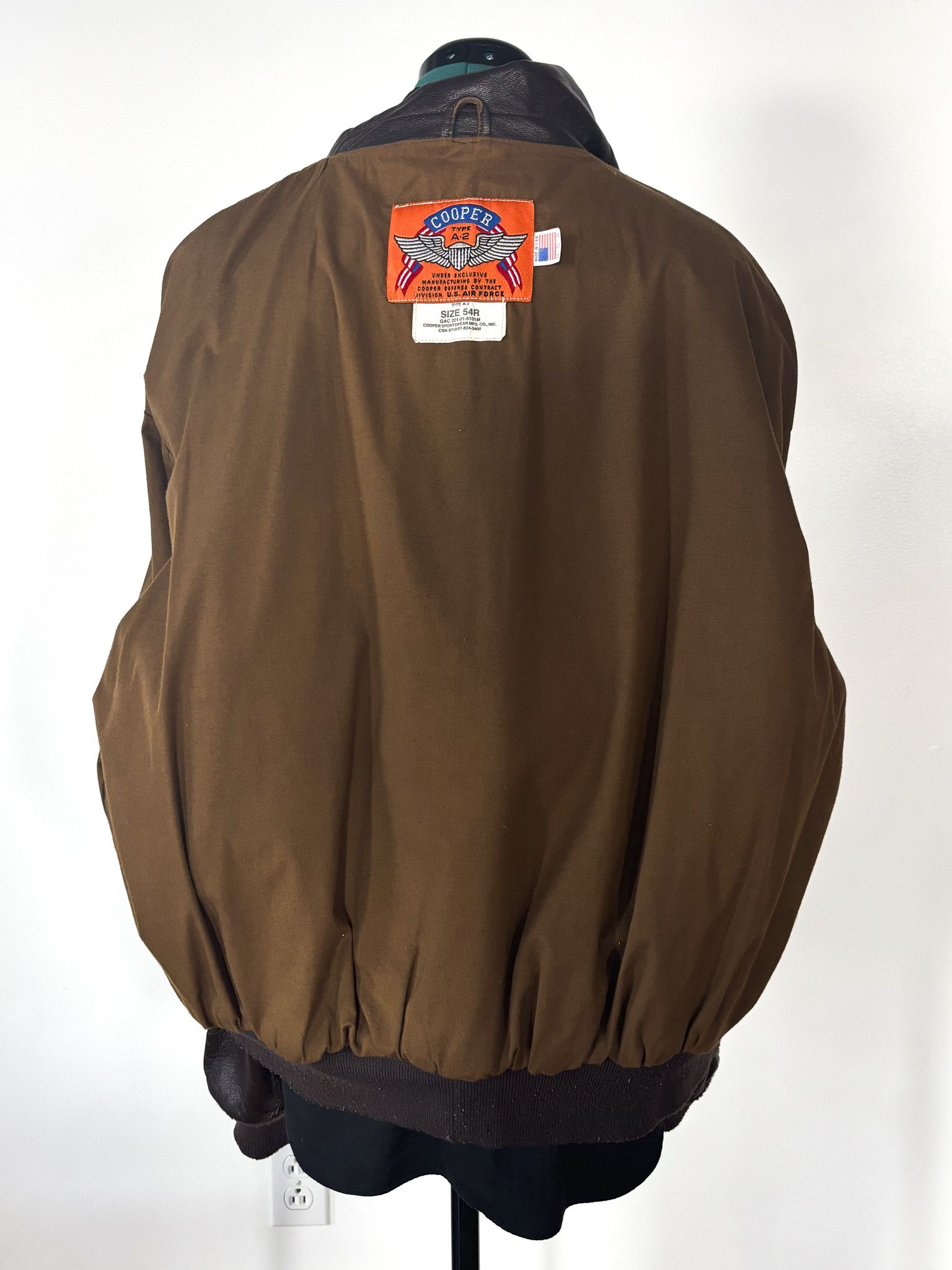 Cooper Cooper Type A-2 Leather Jacket sz. L Size US L / EU 52-54 / 3 - 3 Thumbnail