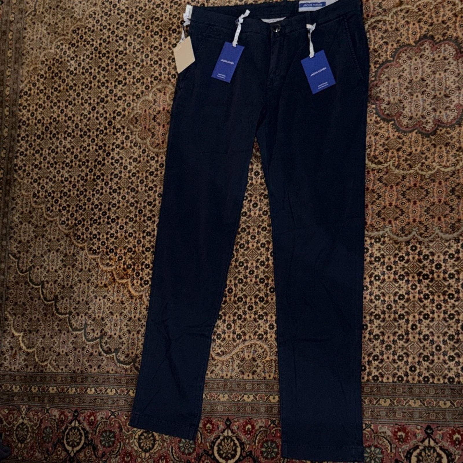 Jacob Cohen Jacob Cohen Navy Chino Pants Men's Size 36 Size US 36 / EU 52 - 9 Thumbnail
