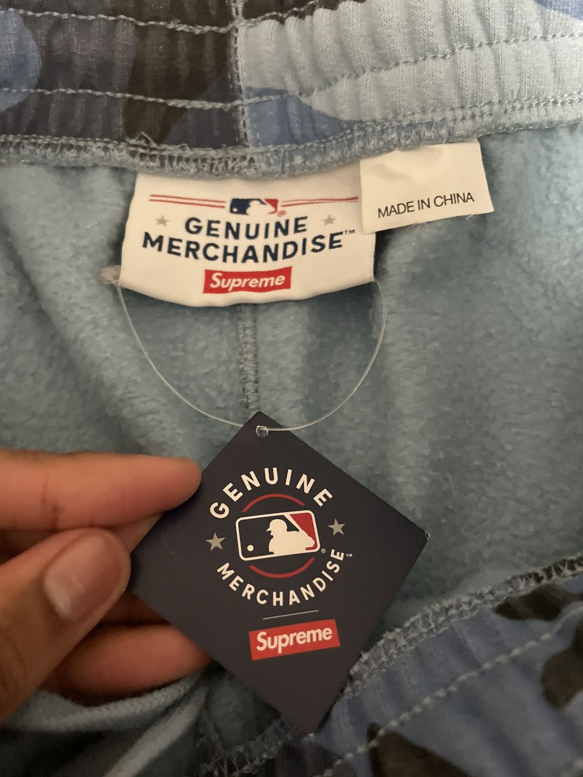 New York Yankees × Supreme Supreme New York Yankees Kanji Sweatpants Size US 31 - 3 Thumbnail