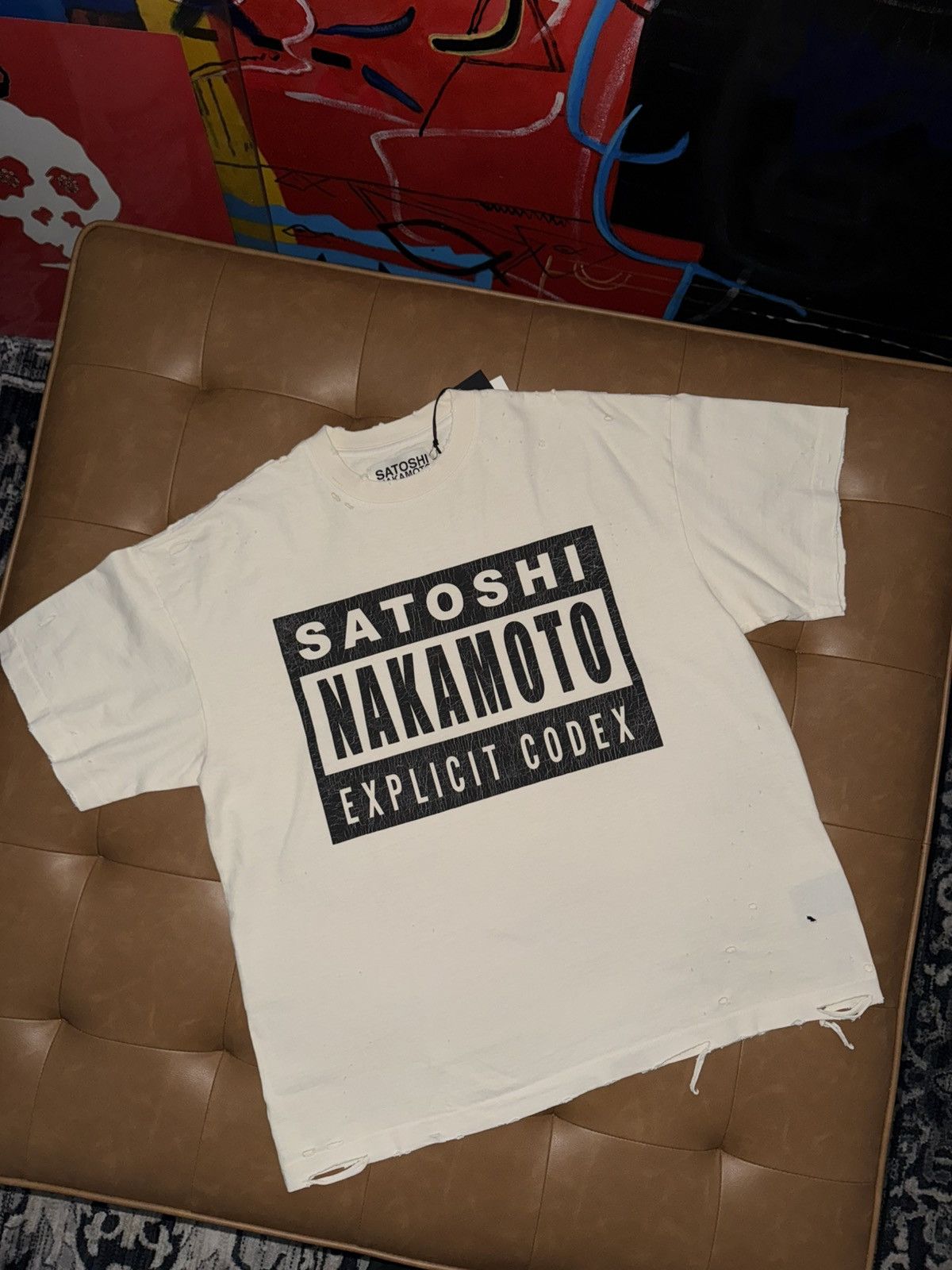 Satoshi Nakamoto Satoshi nakamoto logo t shirt Size US XL / EU 56 / 4 - 1 Thumbnail