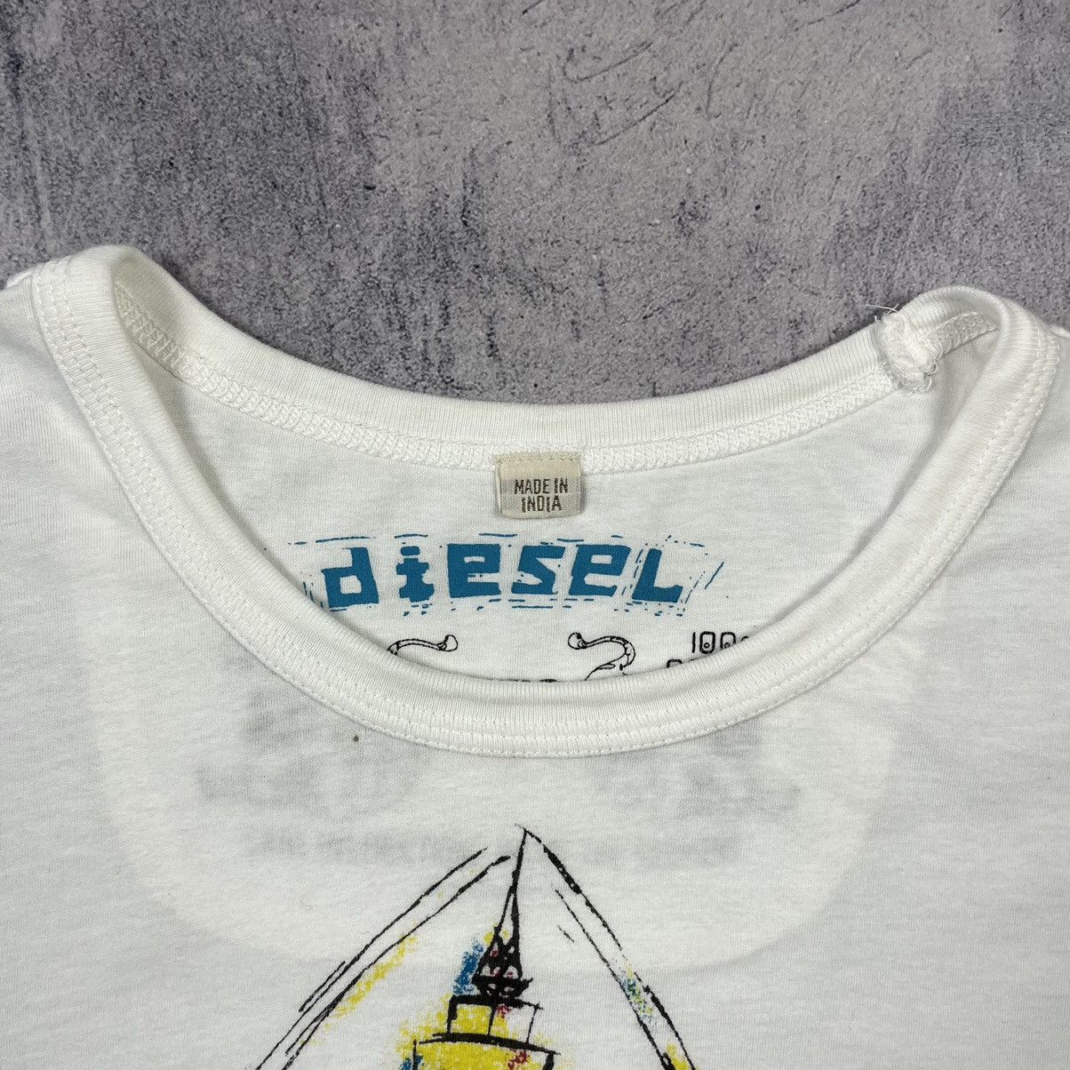Diesel Diesel Skulls Graphic Tee Y2K Printed Art Luxury Streetwear Size US L / EU 52-54 / 3 - 6 Thumbnail
