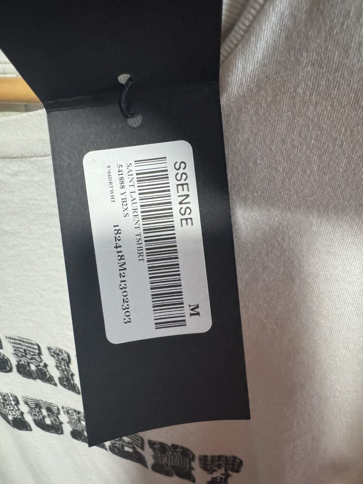 Saint Laurent Paris Saint Laurent tee Size US M / EU 48-50 / 2 - 5 Thumbnail
