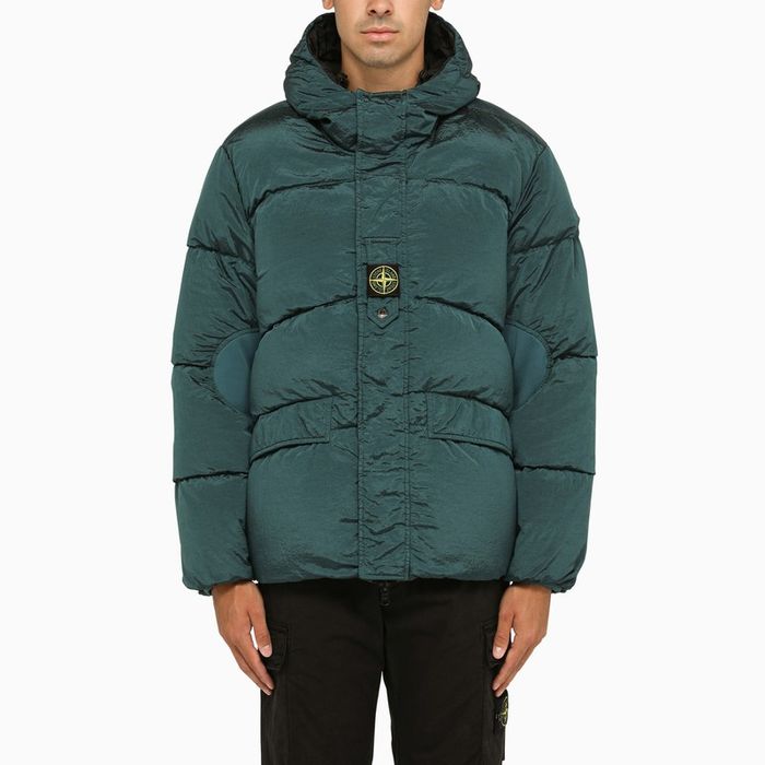 Stone Island Stone Island Petrol Reversible Down Jacket | Grailed