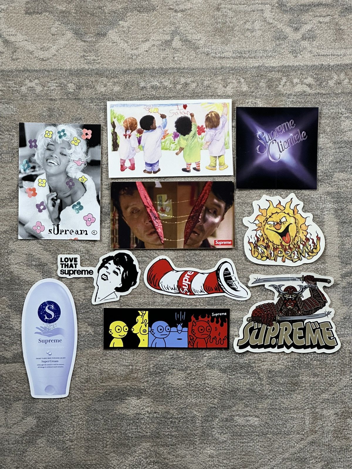 Supreme 10x Supreme Stickers Lot Size ONE SIZE - 1 Thumbnail