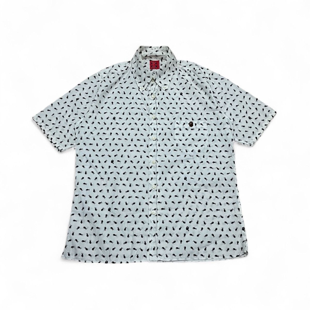 Bape A Bathing Ape Small Logo Pocket Shirt Size US S / EU 44-46 / 1 - 1 Thumbnail