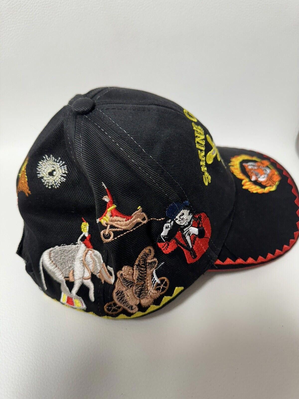Designer Ararat Shrine Circus Hat Embroidered Tiger Elephant HorseCap Size ONE SIZE - 7 Thumbnail