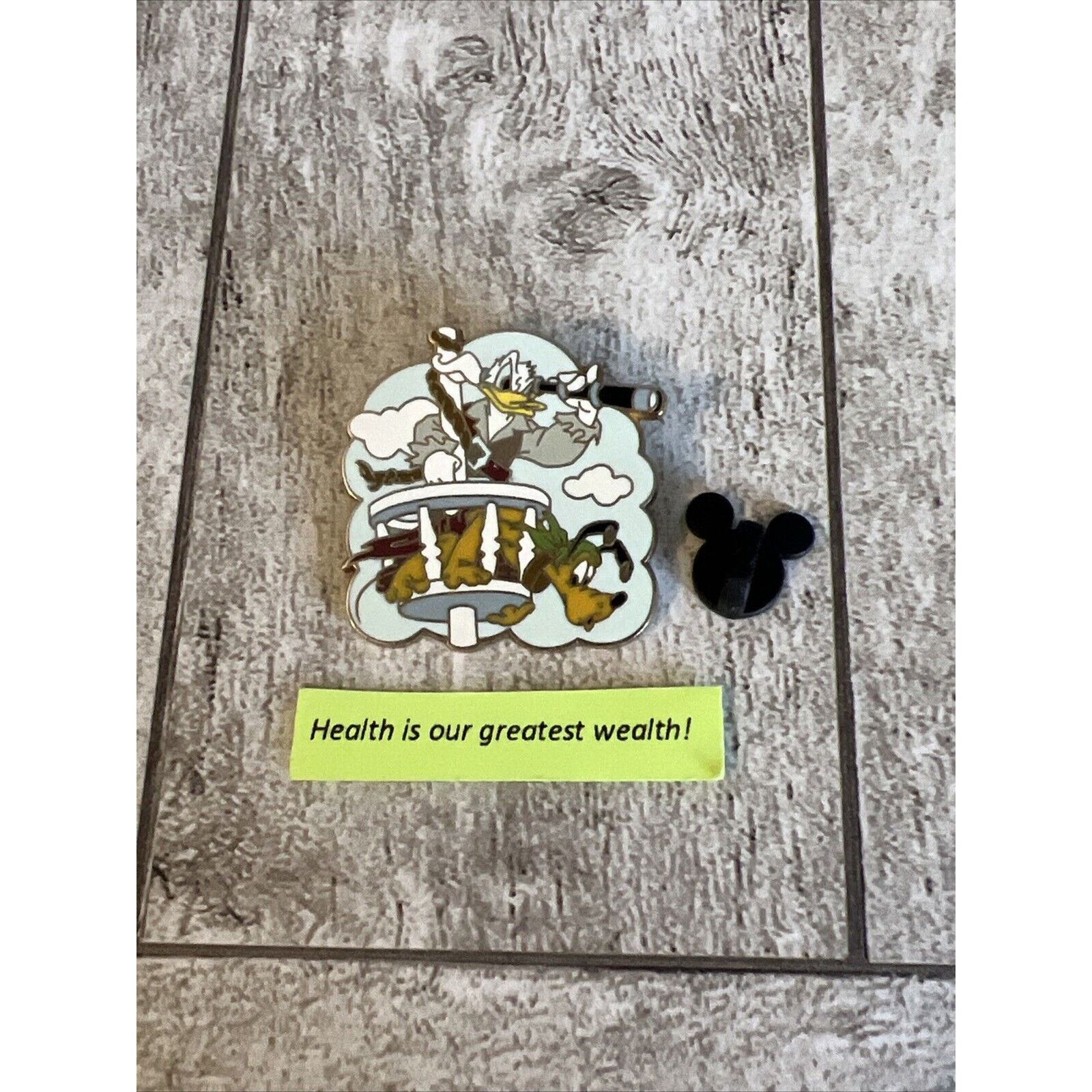 Disney Disney Pin Donald Duck with Pluto Pirates of the Caribbean Size ONE SIZE - 1 Thumbnail