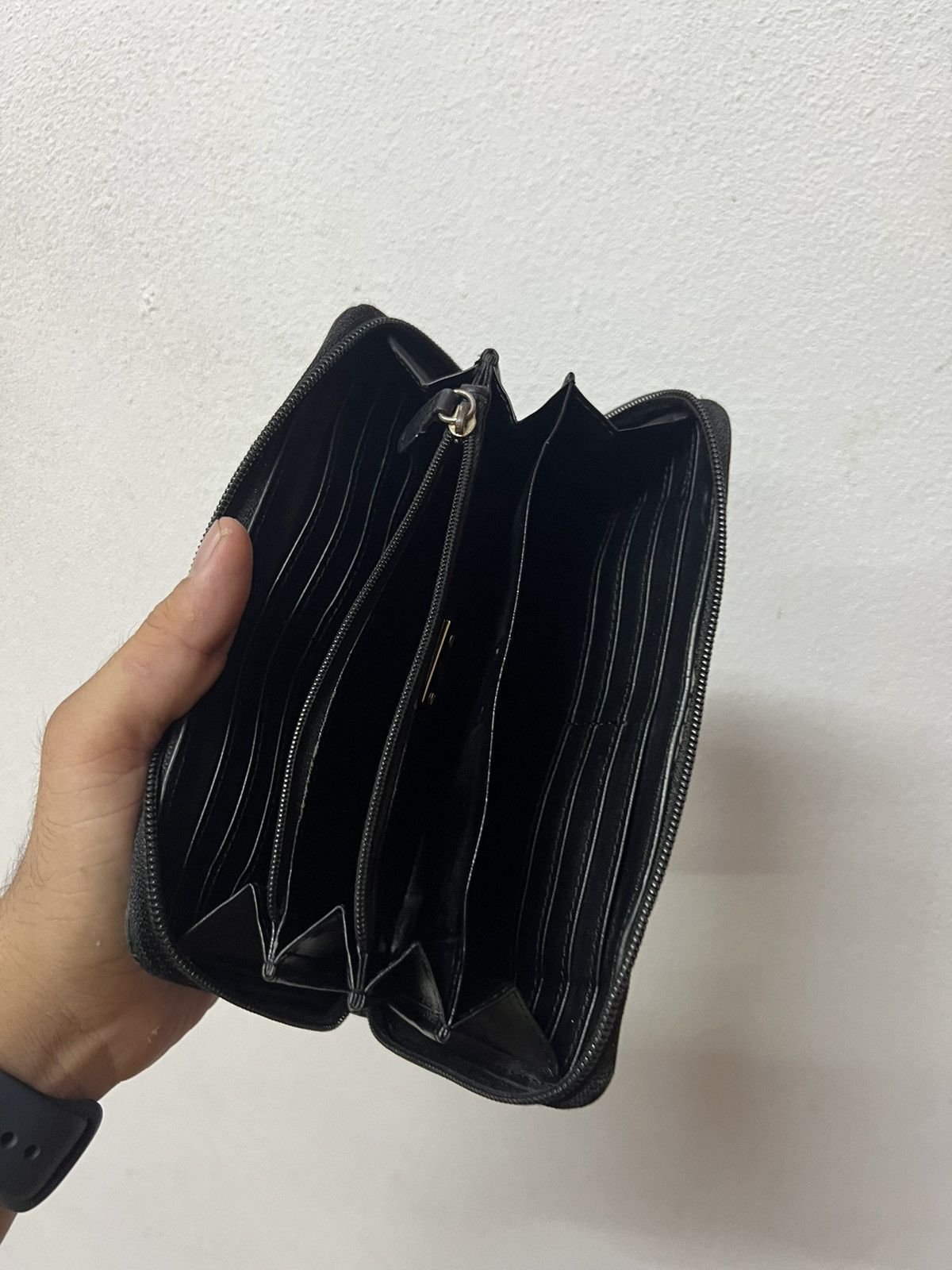 Seditionaries × Vivienne Westwood Vivienne Westwood Black Classic Zip Round Wallet Size ONE SIZE - 8 Thumbnail