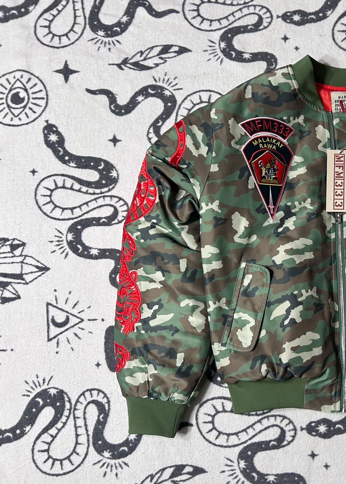 murd333r.fm MFM33 MA-1 Flight Jacket Size US L / EU 52-54 / 3 - 3 Thumbnail