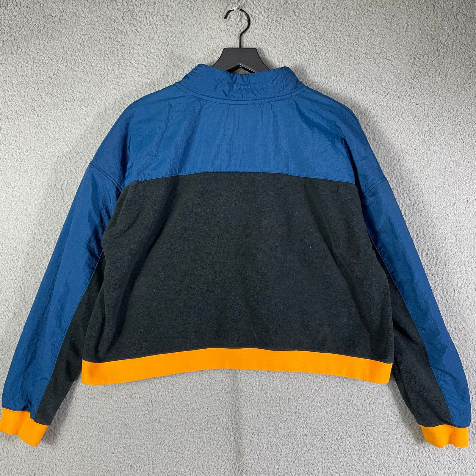 Nike Nike Women’s XL Blue Gray Orange Half-Zip Windbreaker Jacket Size XL / US 12-14 / IT 48-50 - 2 Thumbnail