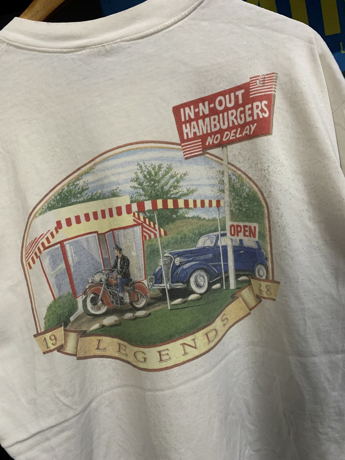 Vintage VINTAGE 90s IN N OUT BURGER Size US XL / EU 56 / 4 - 3 Thumbnail
