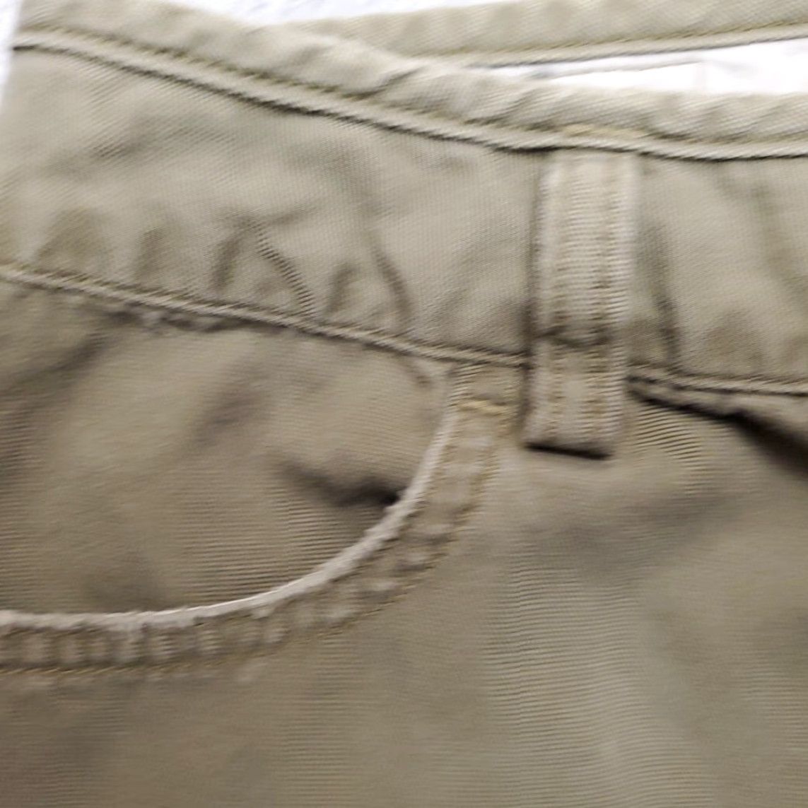 The North Face The North Face Shorts Womens 8 Green Canvas 100% Cotton Cargo Utility Hike Gorp Size 30" / US 8 / IT 44 - 3 Thumbnail