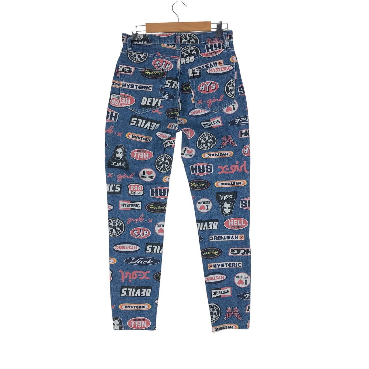 Hysteric Glamour Hysteric Glamour X-Girl Size 1 Ladies Jeans Size 26" / US 2 / IT 38 - 4 Thumbnail