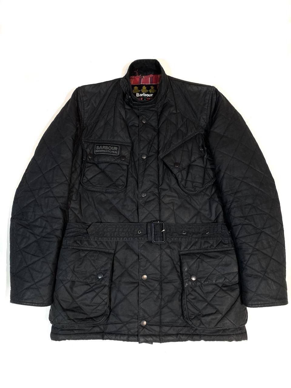 Barbour International Quilted Waxed Men Jacket