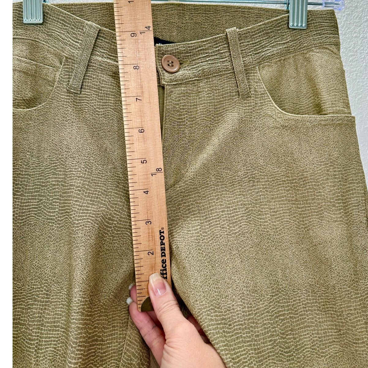 Other Caribbean Queen Yellow Snakeprint Front Zip Button Jegging S Size 28" / US 6 / IT 42 - 11 Thumbnail