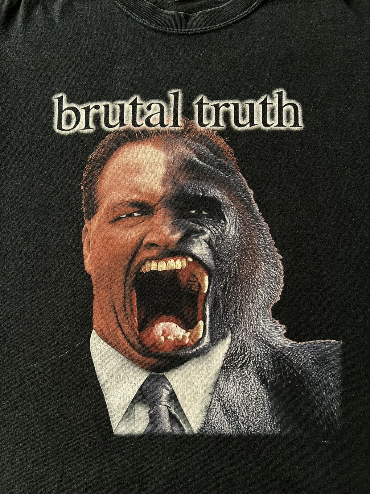 Band Tees Vintage 2000s Brutal Truth Sounds of the Animal Kingdom Tee Size US M / EU 48-50 / 2 - 4 Thumbnail