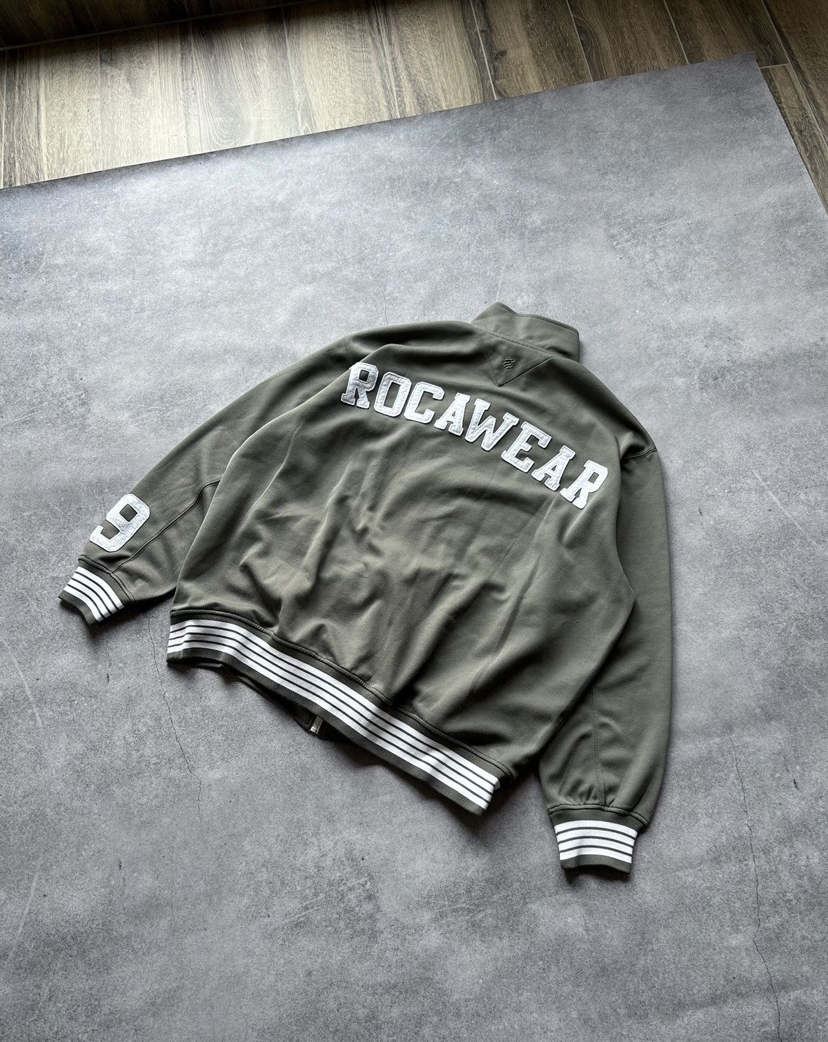 Rocawear × Vintage Vintage Rocawear big logo zip-sweatshirt mens y2k rock merch Size US XXL / EU 58 / 5 - 1 Thumbnail