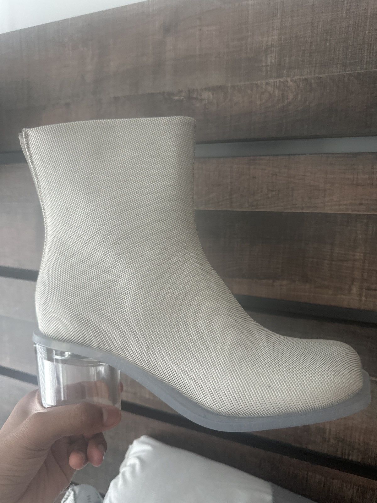 Maison Margiela Ivory - Ankle Boots | Maison Margiela Size US 9 / IT 39 - 8 Thumbnail