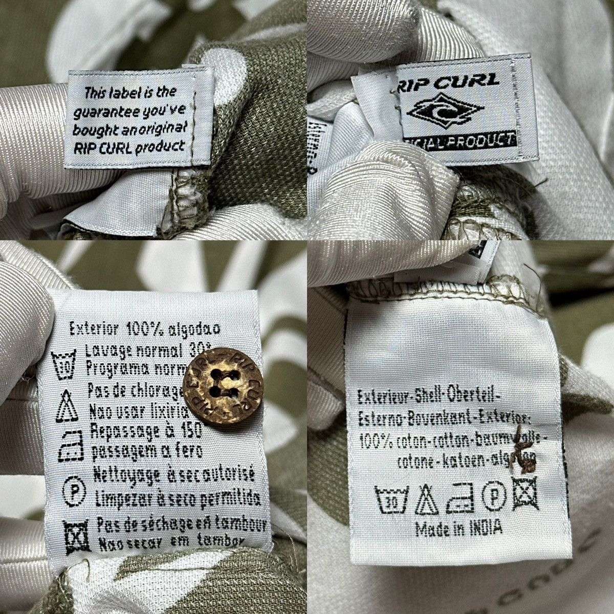 Rip Curl Vintage Rip Curl Floral Hawaiian Y2K Button Up Surf Shirt Size US L / EU 52-54 / 3 - 11 Thumbnail