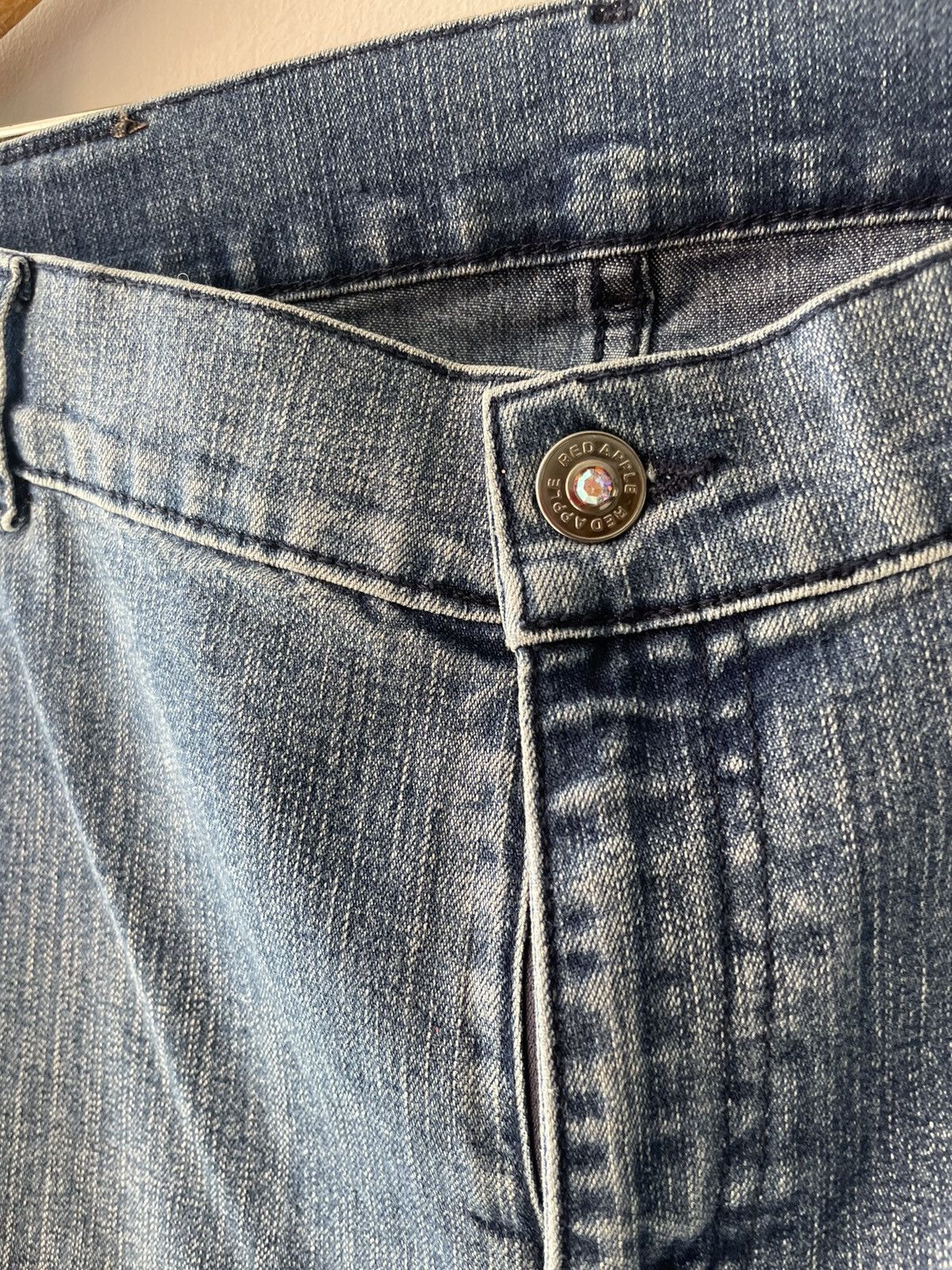 Vintage Red Apple jean Size 27" / US 4 / IT 40 - 15 Thumbnail