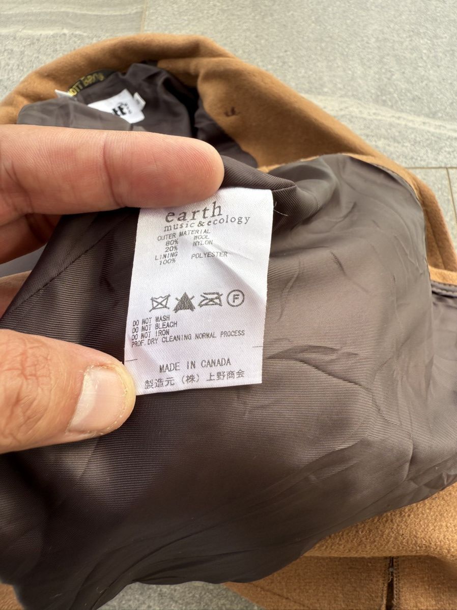 Schott Schott x Earth Music & Ecology Double Breasted Pea Coat Size S / US 4 / IT 40 - 11 Thumbnail