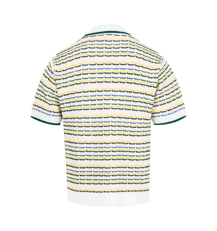 Casablanca o1h1sh10526 Tuck Stitch Shirt in Multicolor Size US XXL / EU 58 / 5 - 2 Thumbnail