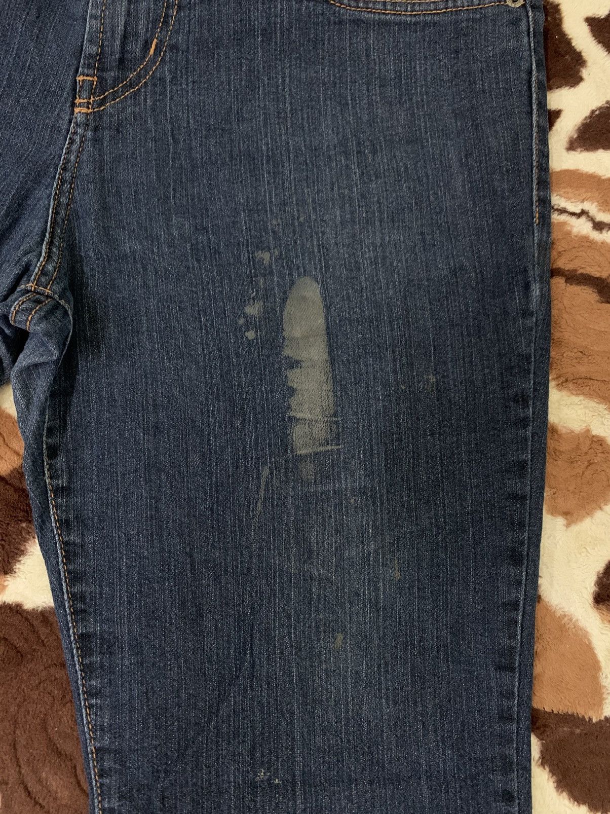Vintage LAST DROP#Neo Blue Denim Made In Usa Size US 35 - 13 Thumbnail