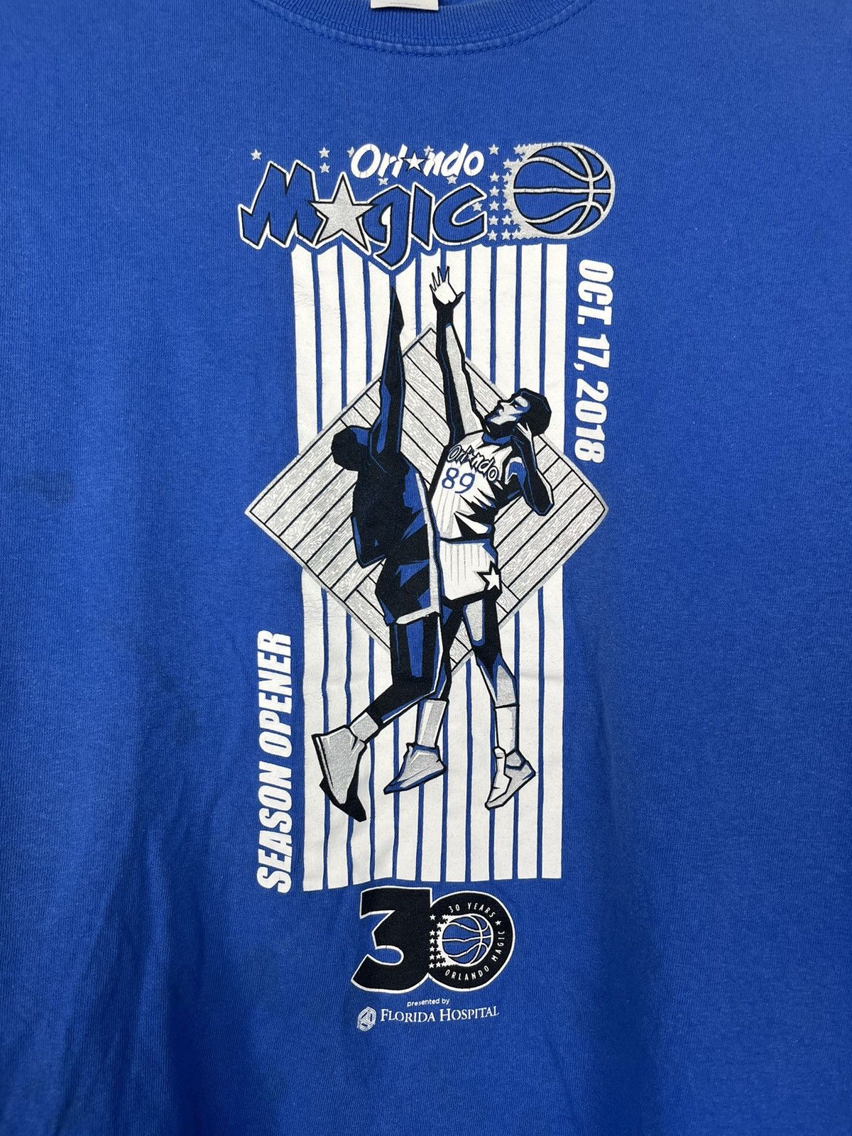 NBA Orlando Magic 30 Years NBA Tee Shirt Size US XL / EU 56 / 4 - 5 Thumbnail