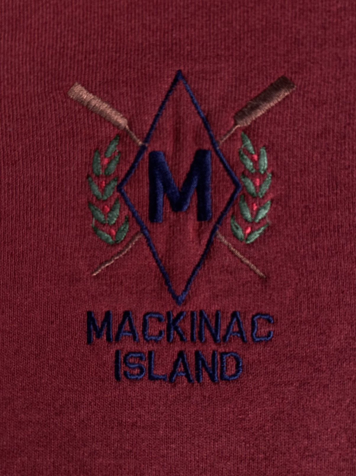 Wilson VINTAGE 90s WILSON MACKINAC ISLAND CREWNECK Size US XXL / EU 58 / 5 - 9 Thumbnail