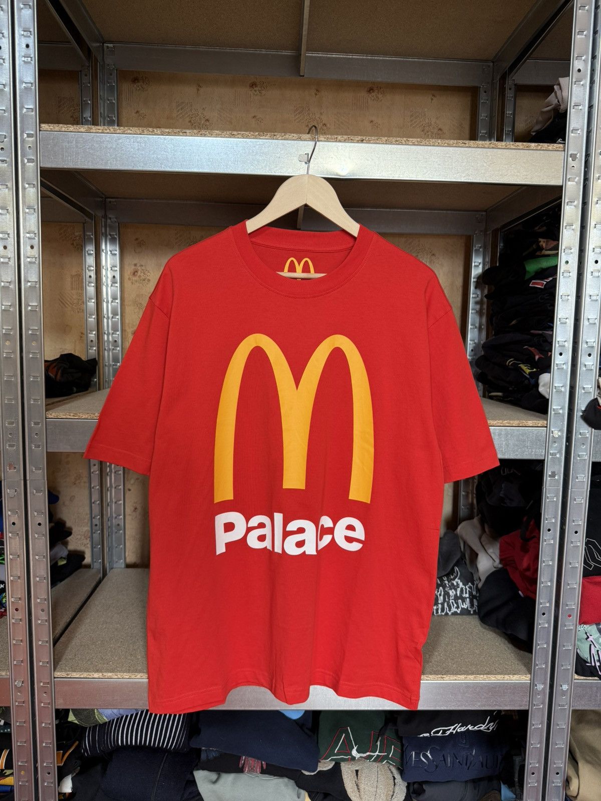 Palace Rare Palace McDonalds SkateGang T-Shirt like Y2K Hype Size US XL / EU 56 / 4 - 1 Thumbnail