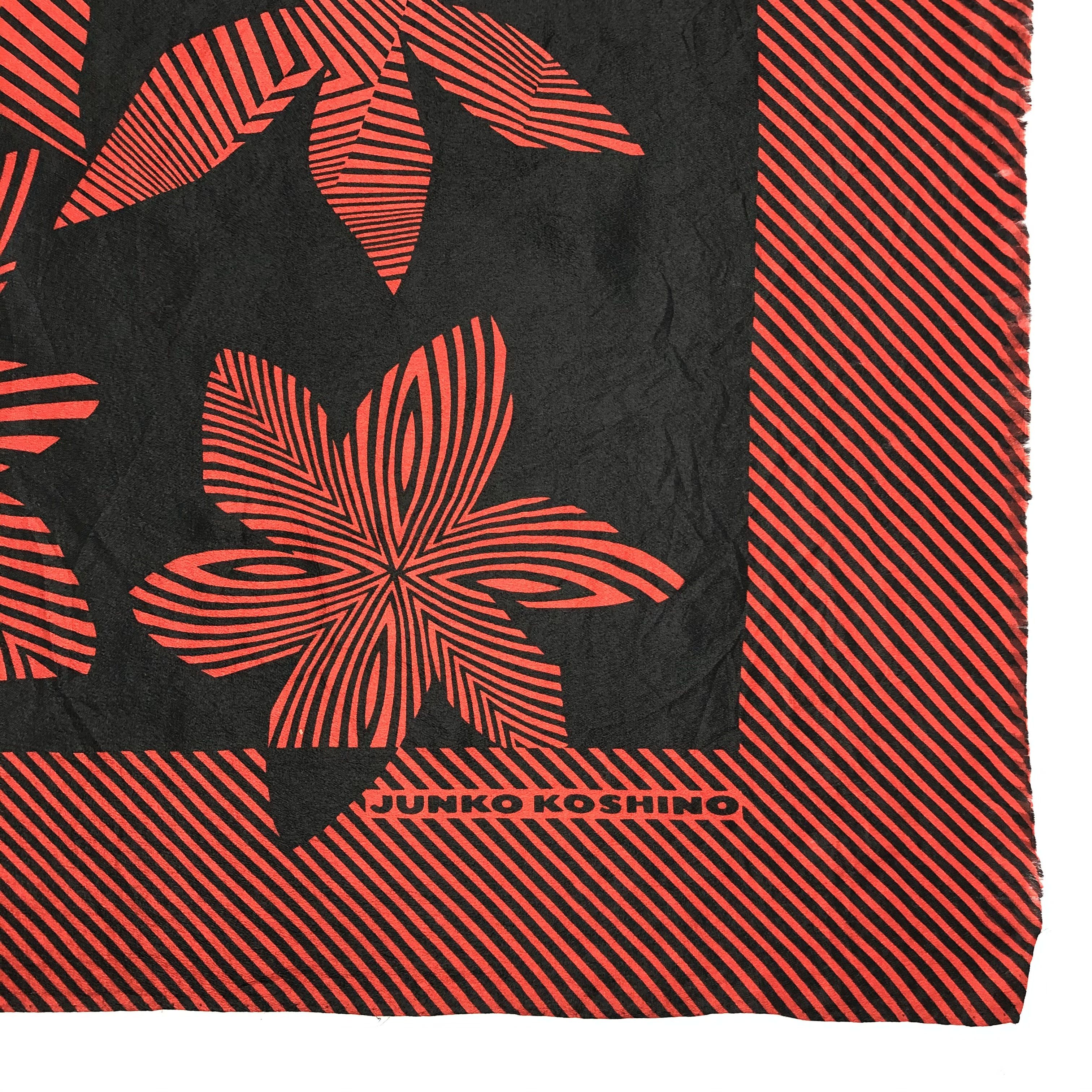 Vintage Vintage Junko Koshino Silk Scarf Size ONE SIZE - 4 Thumbnail