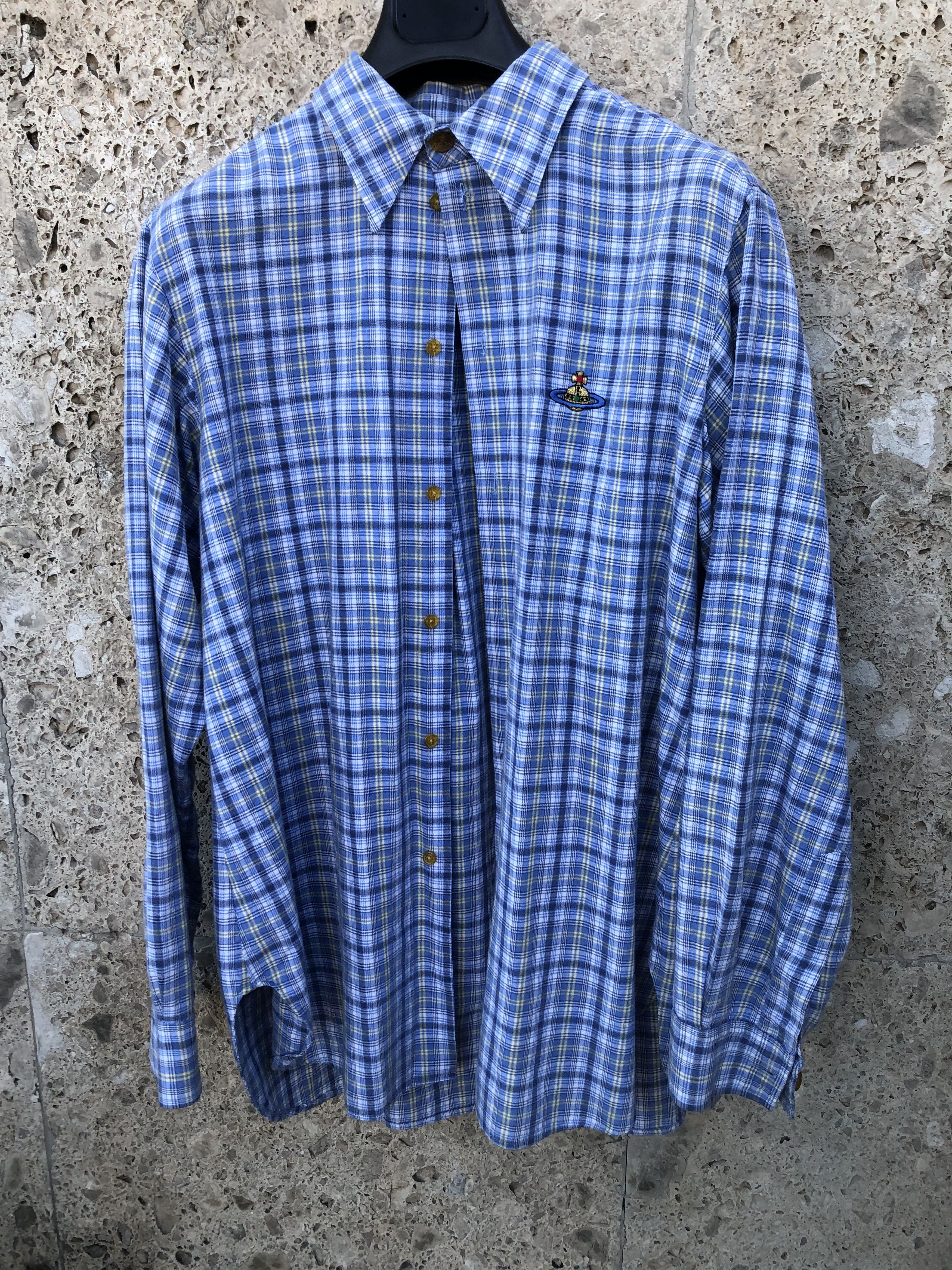 Vivienne Westwood Vivienne Westwood Vintage Gingham Shirt Size US XS / EU 42 / 0 - 1 Thumbnail